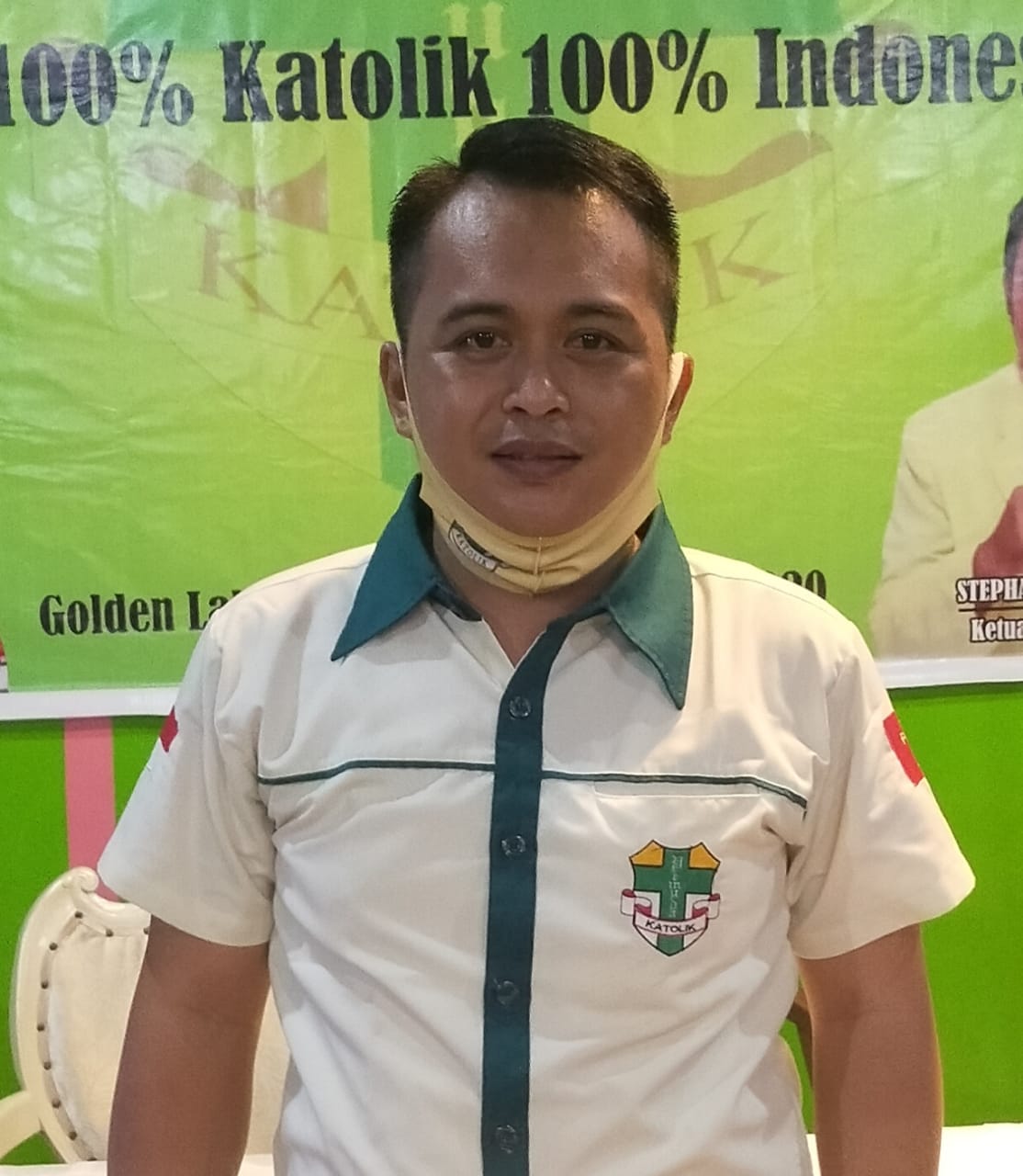 Ferley Kaparang SH Resmi Nahkodai Pemuda Katolik Manado 2020-2023